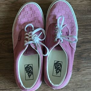 Era 95 Deboss Checkerboard Heather Rose True White Unisex‎ men’s 10 women’s 11.5